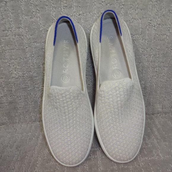 Rothy’s The Sneaker Women's Size 9.5 US Salt Honey Comfort Slip On Sneakers - Picture 9 of 10